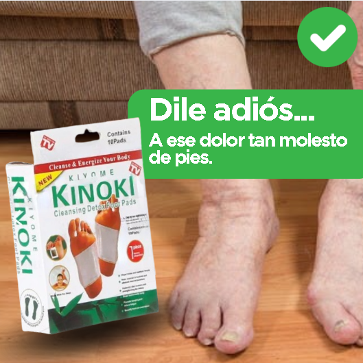 Parches Kinoki® | Alivio de Estrés Inmediato